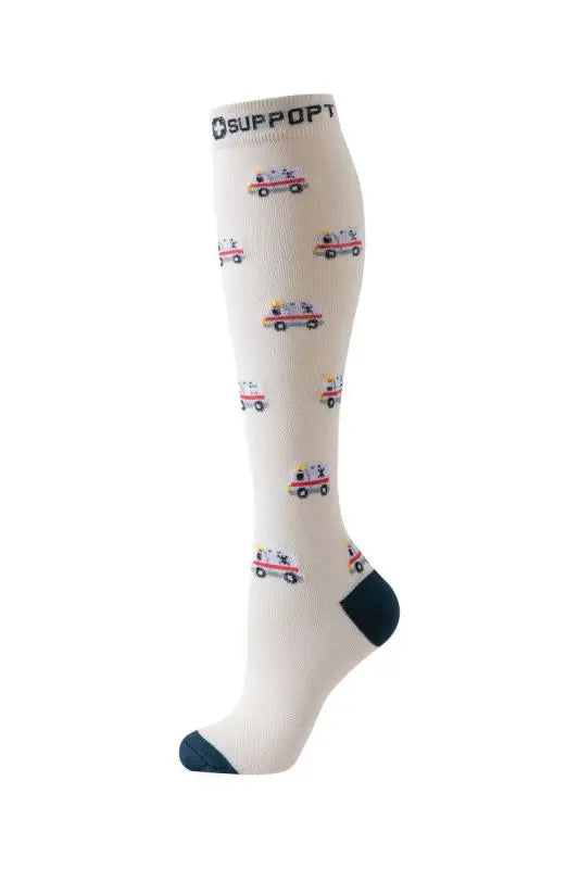Compression Socks for Men and Women Medical Althetic Diabetes Varicose Veins Sports Socks for Running Cycling Travel Flight