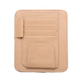 Car Sun Visor Storage Bag Car Glasses Clip Car Interior Supplies 12.5*15CM Car Business Card Holder Bill Holder