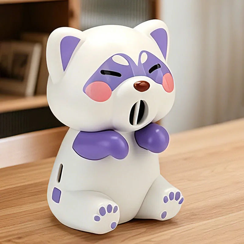 Cat Monkey Panda Model Electric Fan Hanging Cup Hair Dryer Portable Rechargeable Three level Wind Speed Adjustable Boy Girl Toys