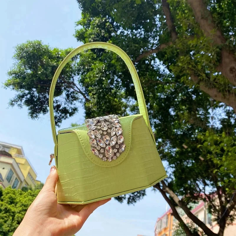 2025 Luxury Designer PU Leather Women's Wallets Party Bags High Quality with Button Closure Glamorous for Dinner Parties OEM/ODM