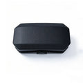 Universal Carbon Fiber Press Car Sunglasses Holder, Sun Visor Anti-Scratch Eyeglasses Storage Box, Car Interior Upgrade Part
