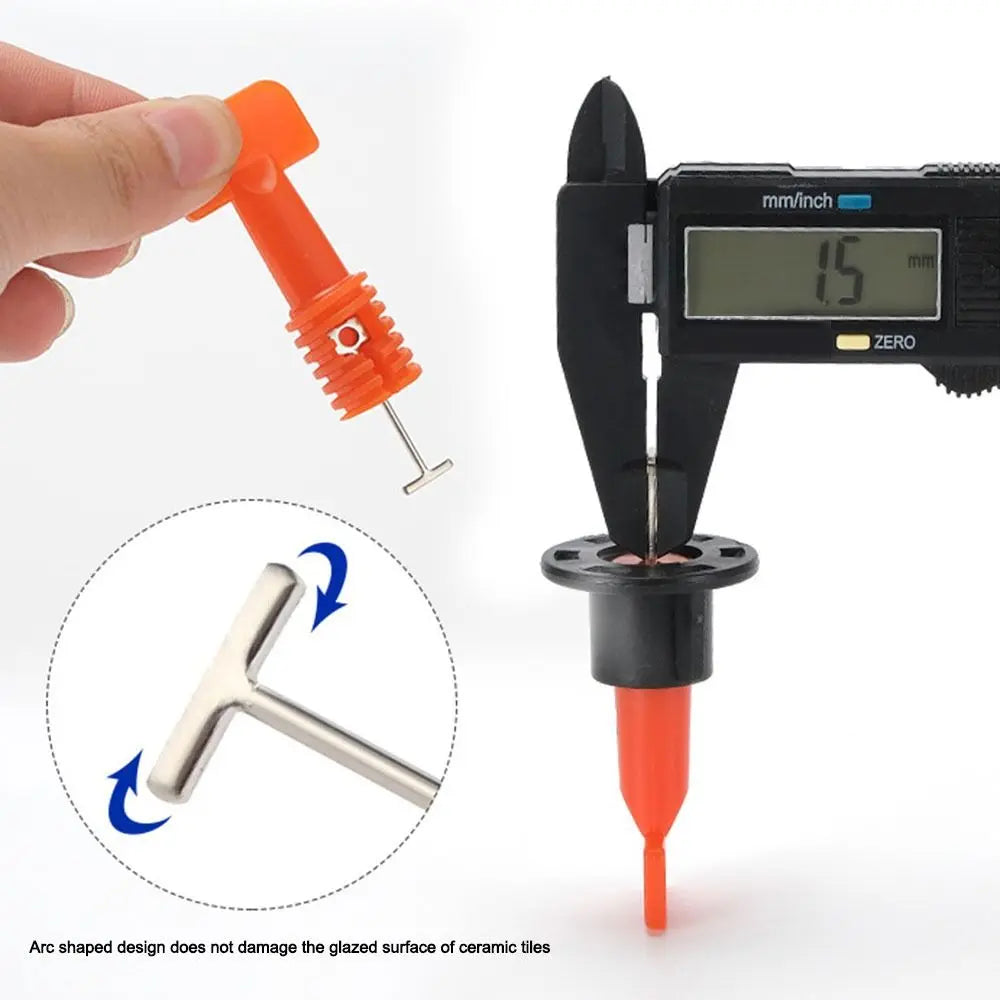 126pcs/151pcs Replacement Floor Leveling Tile Spacers Clips Leveling System Reusable Tile Leveling Clips Ceramic Leveling System