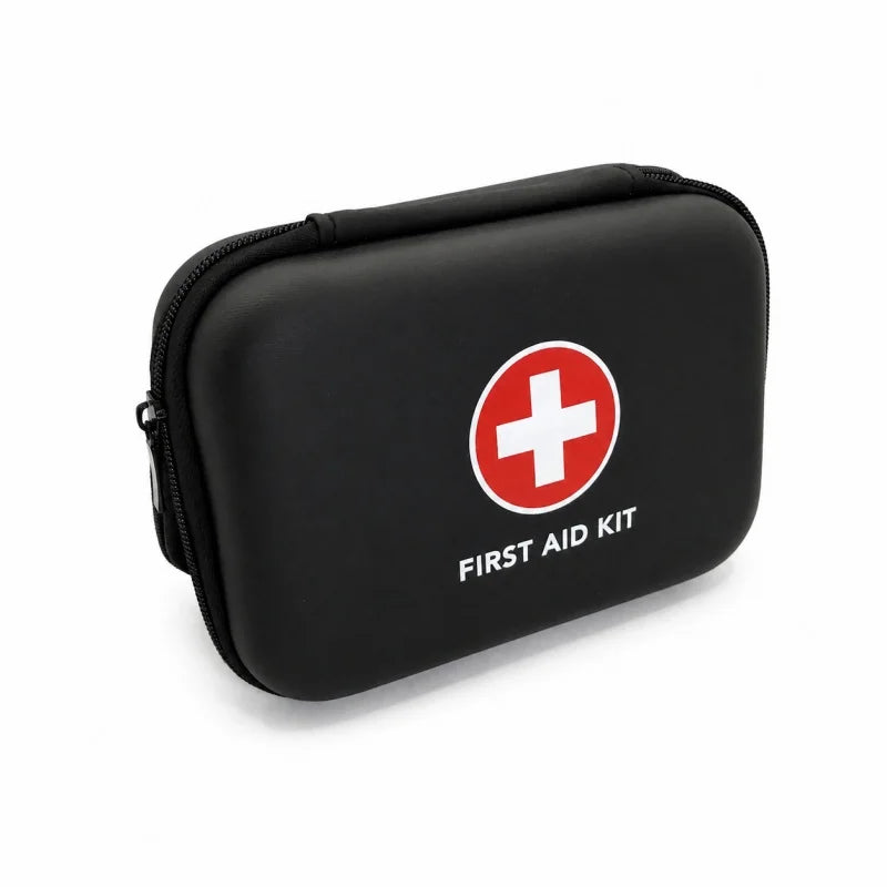 Waterproof EVA Hard Shell Case Portable First Aid Kit Mini Rescue Survival Kit For Home School Travel Car Medical Storage Case