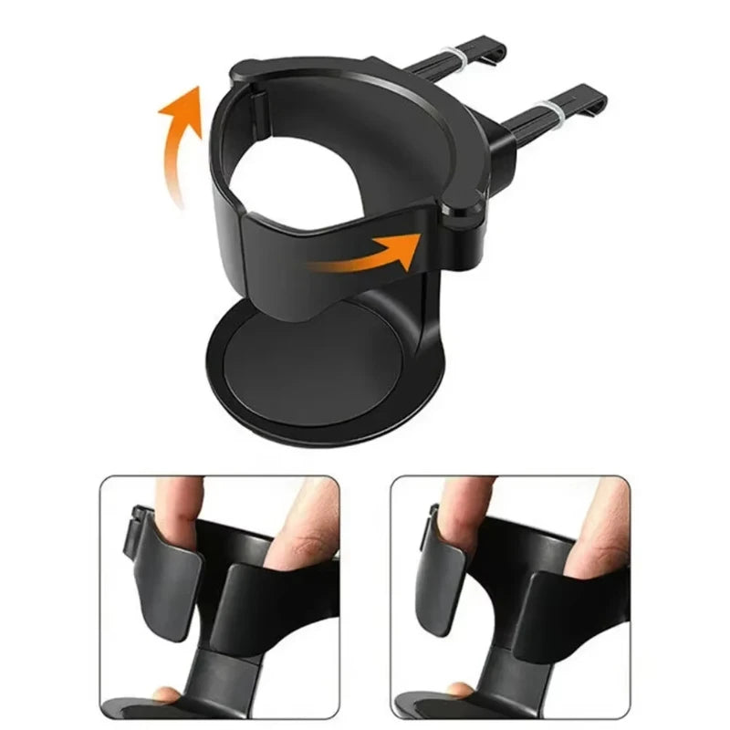 Multifunctional Car air conditioning outlet Cup Rack For Air Vent Auto Drink Rack Stand Coffee Cup Holder Water Bottle