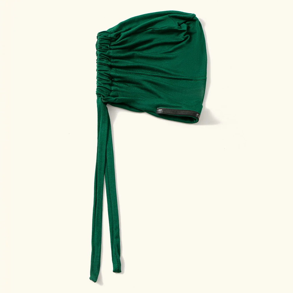 Ramadan Women Cotton Modal Anti-slip Hijab Undercap Solid Turban tube Elastic Tie Back Muslim Hair Bonnet Jersey Hijab Bandana