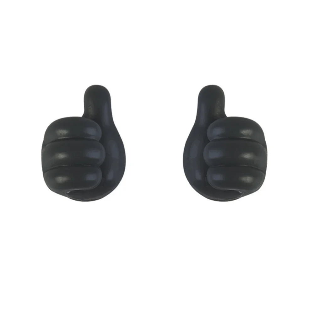 Car Storag Organizer Power Cord Charging Line Hand-shaped Rubber Holder Glasses Cable Self Adhesive Mini Hook Gadget Accessories