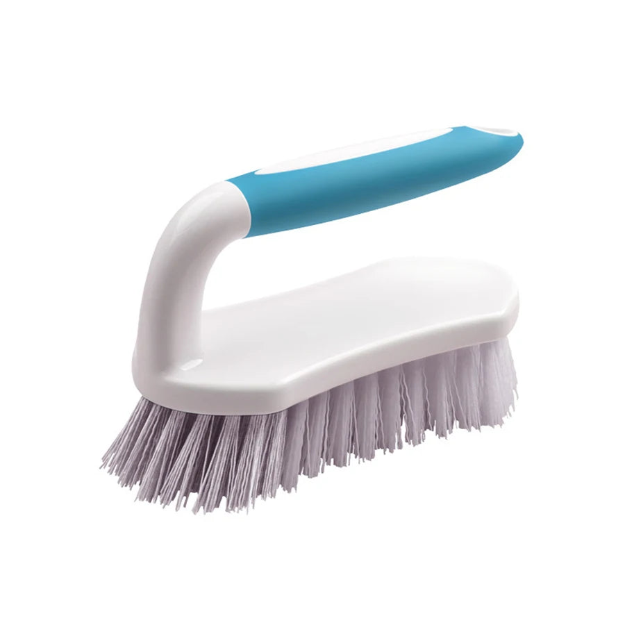 Frosted brush, comfortable grip and flexible rigid bristles, durable type, suitable for bathroom showers, sinks, carpets, floors