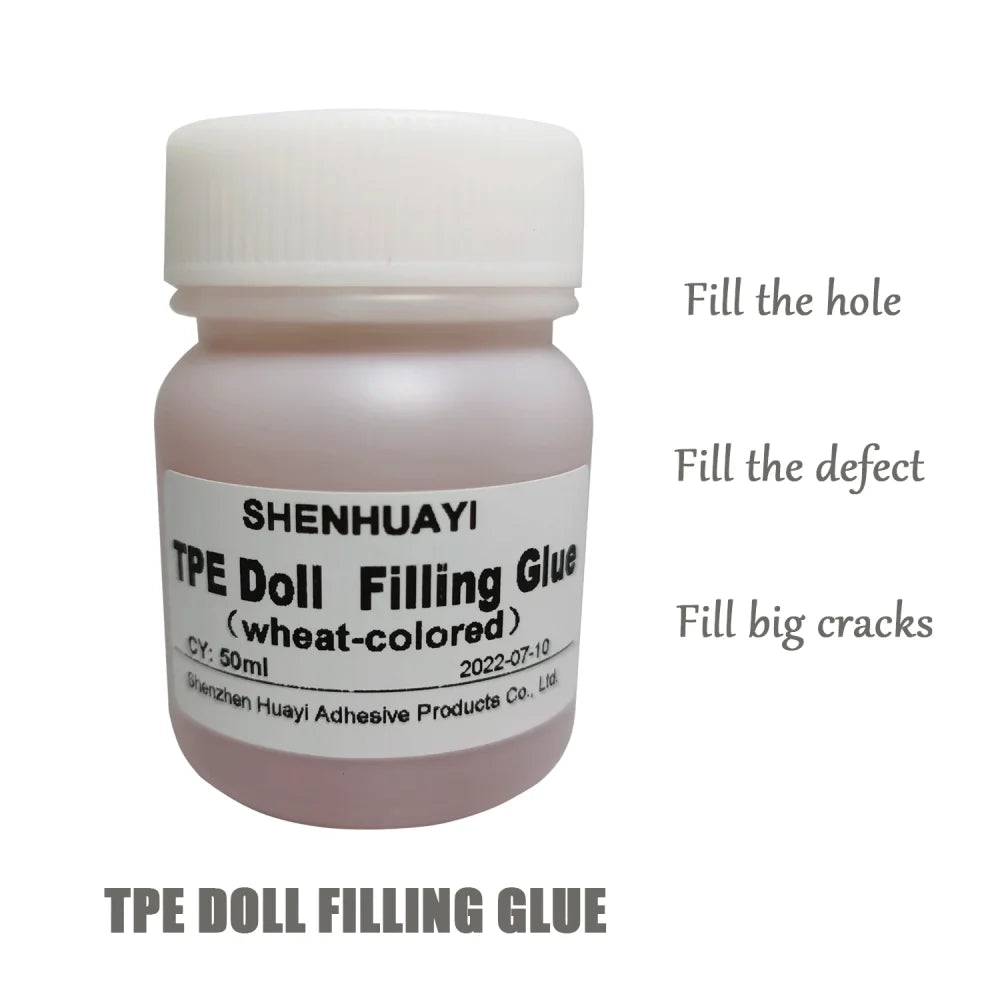 TPE Doll Filling Glue Wheat TPE Material Hole Filling