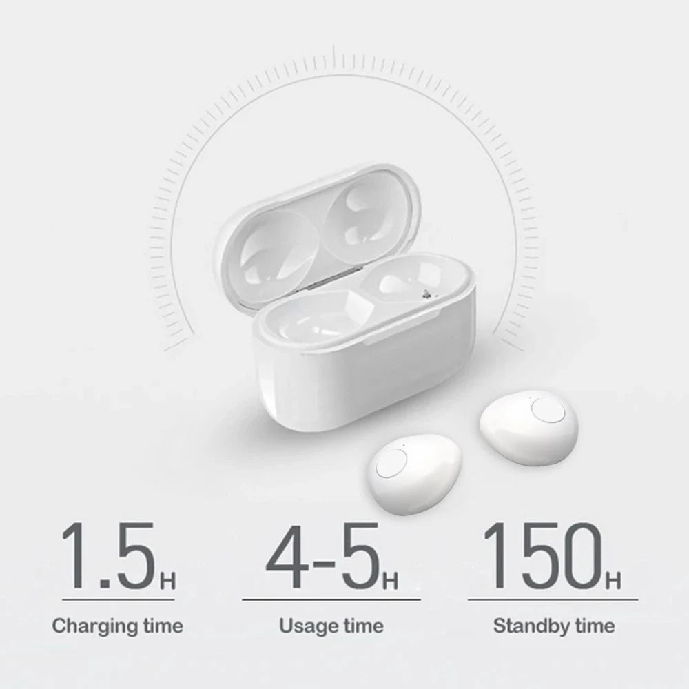 TWS 5.2 Bluetooth Wireless Headset Mini Touch Gaming Earbuds In-Ear Noise Canceling Sports Earphones for Universal Phone