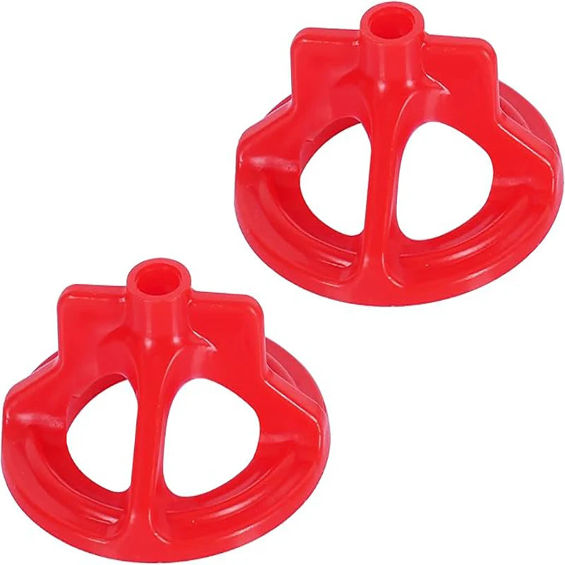 200 Pcs Tile Leveling System Baseplates and Reusable Caps Kit 1-3mm Tile Spacers Leveling System Construction Tool Parts Set
