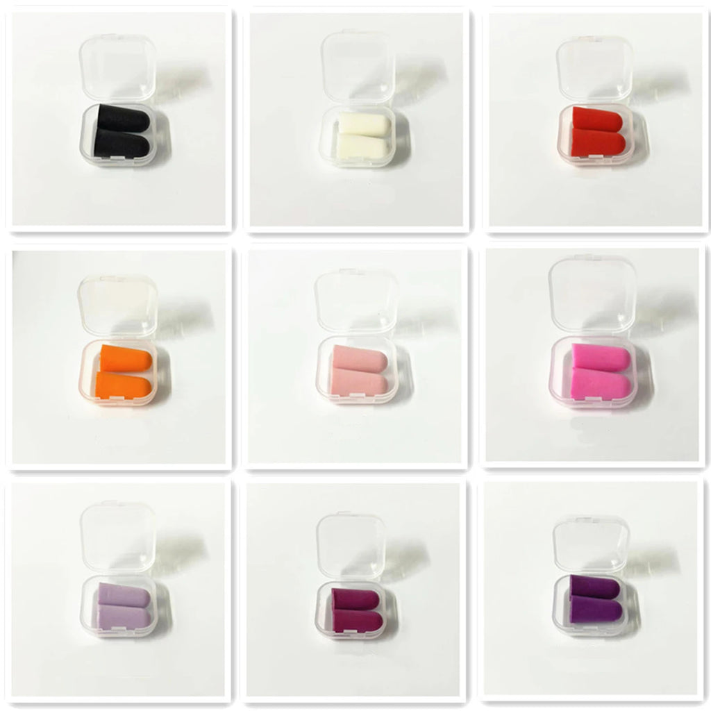 Bullet type foam earplug sound insulation sleep earplug  Insulation Earplug Noise protection earplugs