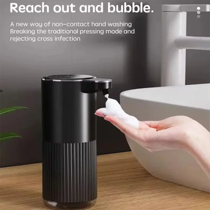 Automatic Soap Dispenser For Bathroom Accessories Automatic Liquid Soap Dispenser 360ML TYPE-C White 4 Level Foam Soap