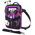 Oxford Fabric Nurse Crossbody Bag Portable Medical Waist Pack for Doctors Multi-Pocket Healthcare Organizer