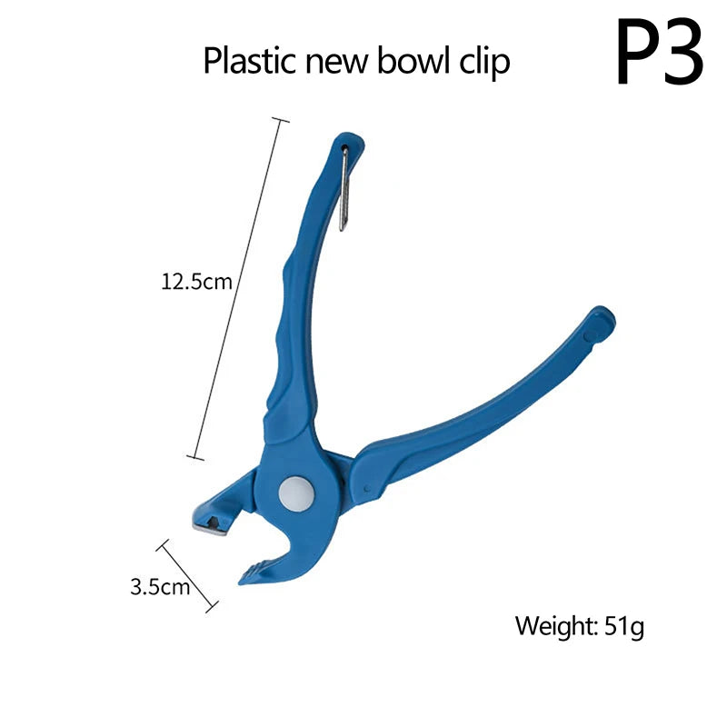 1 Pc Silicone Anti-Scald Clip Kitchen Pot Holder Anti-Hot Lifter for Plate Bowl Dish - Handy Kitchen Accessory Gadget