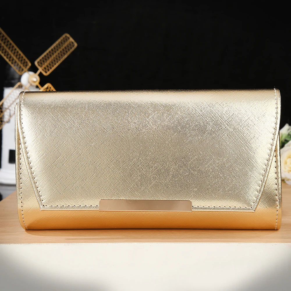 New banquet dinner bag - elegant metal-edge, versatile for banquet gatherings and ceremonies hand-held bag stylish shoulder bag