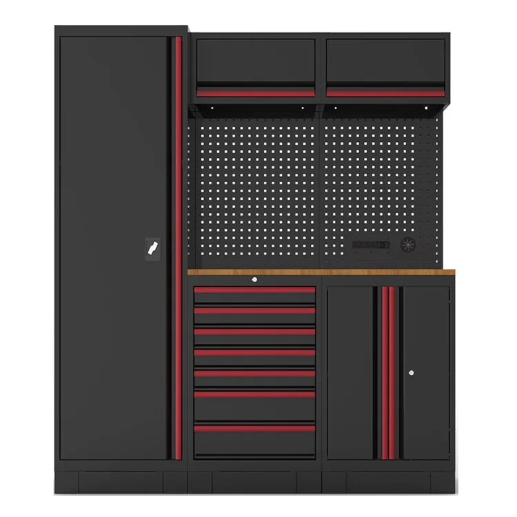 Multi-functional Work Table Drawer Combination Tool Cabinet Garage Workstation Modular Tool Box