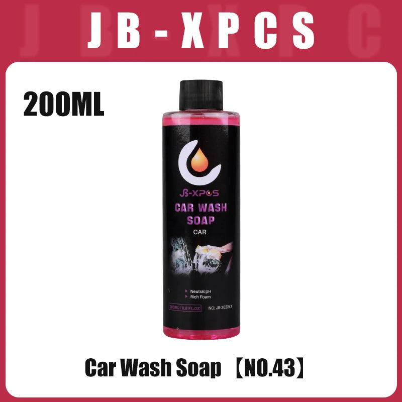 JB 43 Car Washing Liquid Auto Cleaning Shampoo High Foam Soap Powder Windshield Wash Tools Multifunctional Cleaning Accessories
