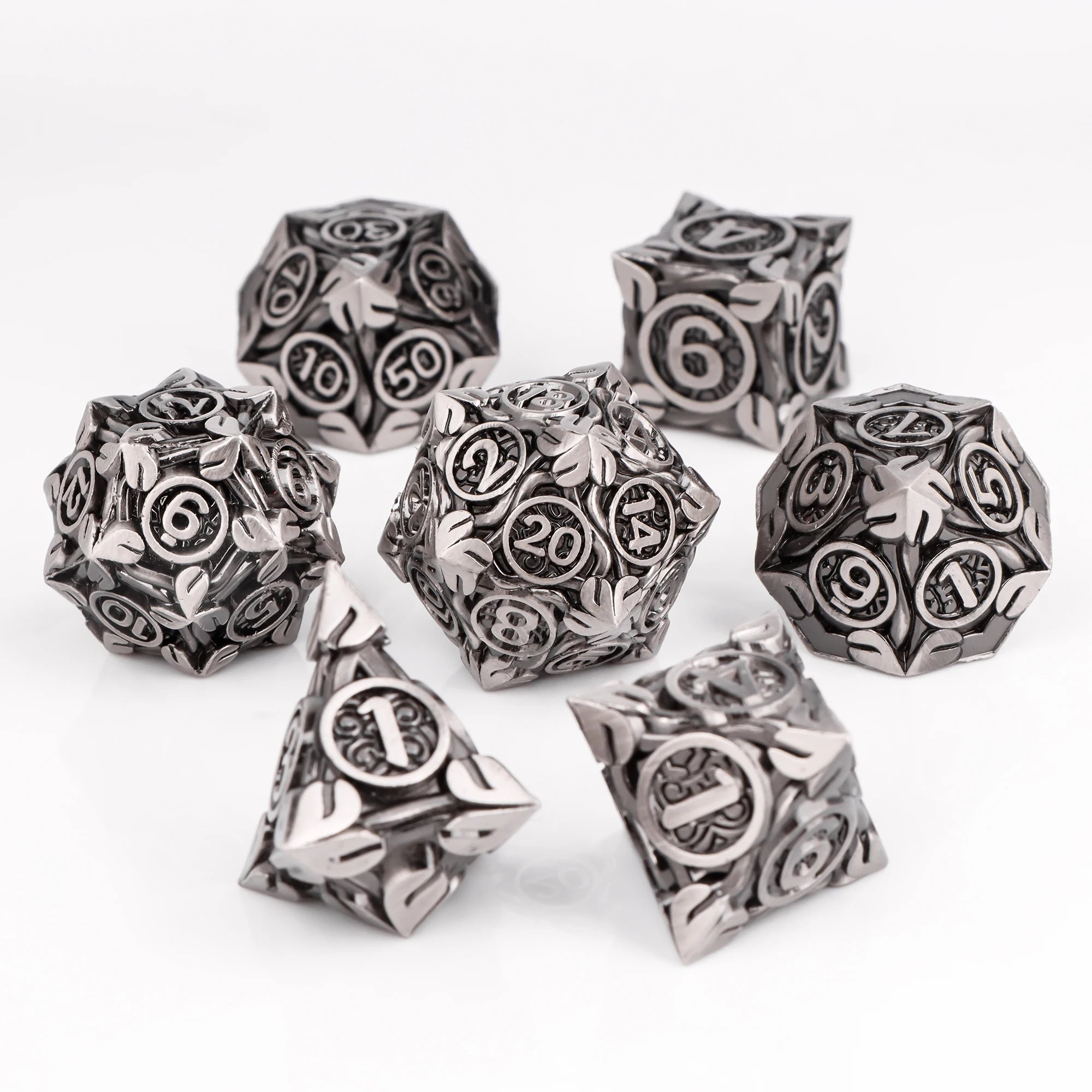 D and D Dice RPG Metal Dice for DnD Polyhedral Dice For Dungeons and Dragons Dice Role Playing Games D&D Dice Gifts Green Dice