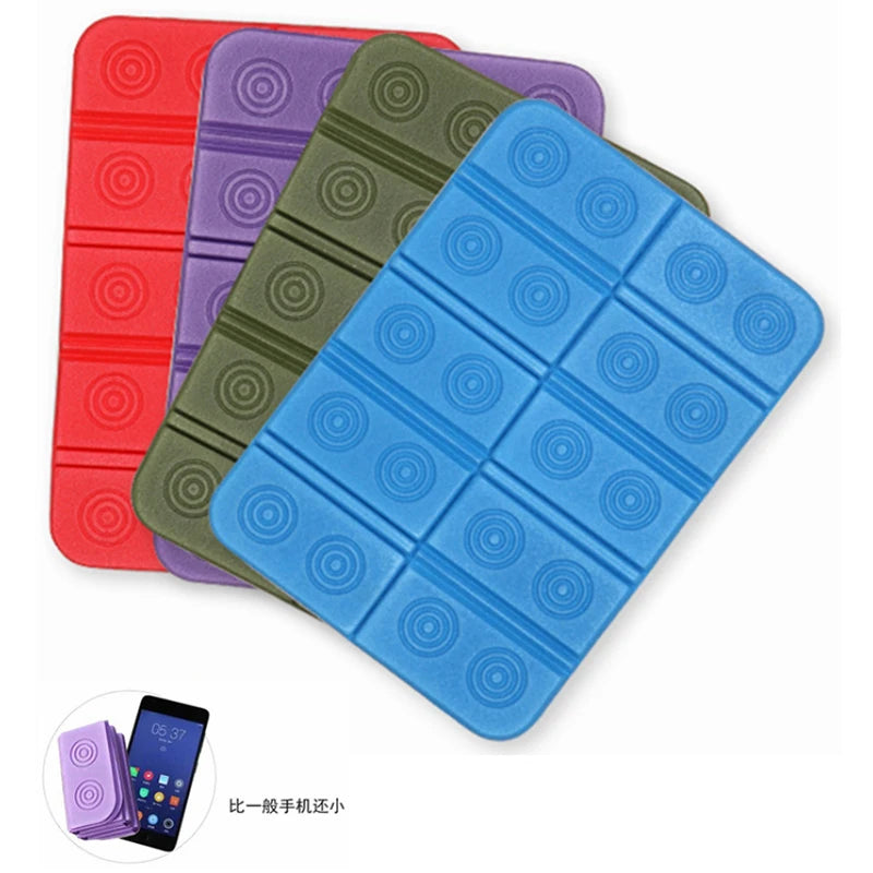 Outdoor Foam Camping Mats Ultralight Foldable Foam Seat Pad Travel Hiking Fishing Seat Cushion Outdoor Picnic Seat Mats