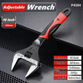 Adjustable Wrench Stainless Steel Universal Spanner Bathroom Wrench Large Open High Quality Plumbing Repair Tool Household