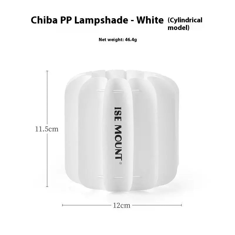 1Pc Lampshade Waterproof Camping Lamp Cover Atmosphere Lantern Shade Pumpkin/Cylindrical Shape For Outdoor Camping Tent
