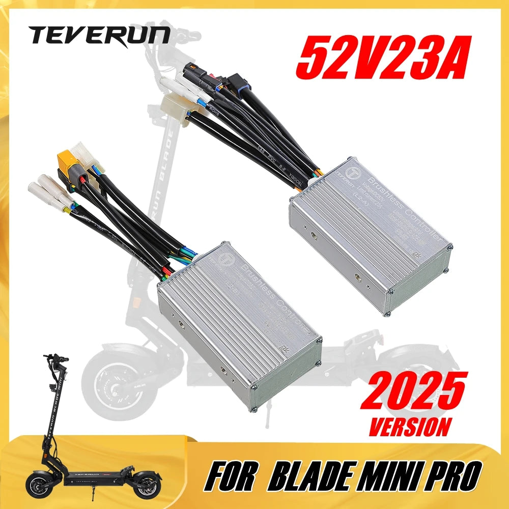 2025 New Version 52V23A Controller for TEVERUN BLADE MINI PRO Electric Scooter 52V 23A Newest APP Version for Front & Rear Motor
