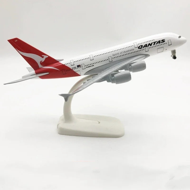 1/400 Scale 20CM Alloy Antonov An-225 "Mriya" A380 330 747 777 Airplane Diecast Model Child Toy For Gift Collectible Miniatures