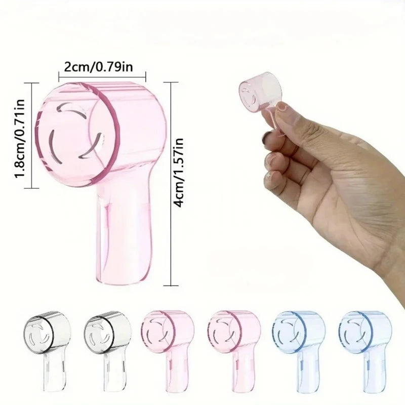 2-8pcs Colorful Toothbrush Dustproof Covers Caps Compatible with Braun Oral B & Io Series Electric Toothbrush Head Protectors
