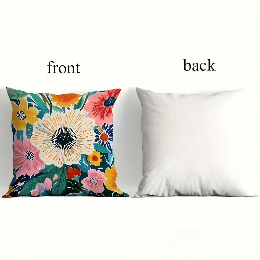 Mountain Forest Sunset Design digital printing pillow cover Short plush Suitable living rooms bedrooms sofas throw cushion cover