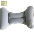 Inflatable Pillow Press Inflatable H-shaped Folding Portable Car Plane Waist Cushion Camping Office Sleeper Pillow