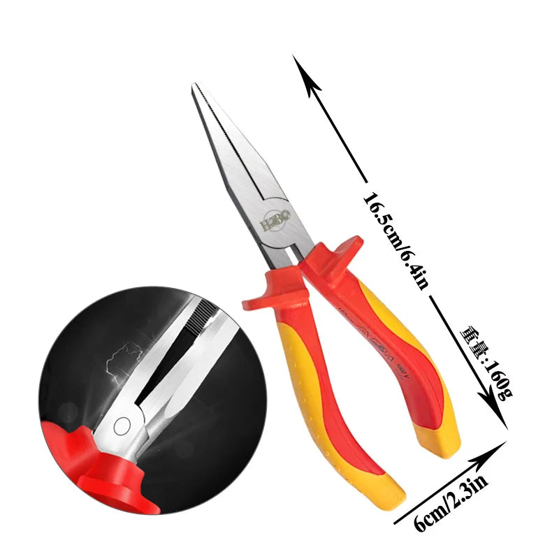 6/7/8 Inch Professional Cutting Pliers Wire Stripping Tool Side Cutter Cable Burrs Nipper Electricians DIY Repair Hand Tools