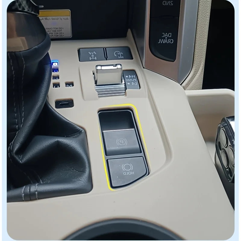 [Right Hand Drive] Car Silicone Central Console Storage Box Protection for Toyota Land Cruiser 300 LC300 Series 2022-2024