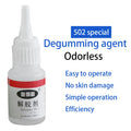 Strong Efficient Glue Remover 502 Glue Remover 30g Acetone Cleaning Agent Dissolving Debonder Glue Degumming Agent