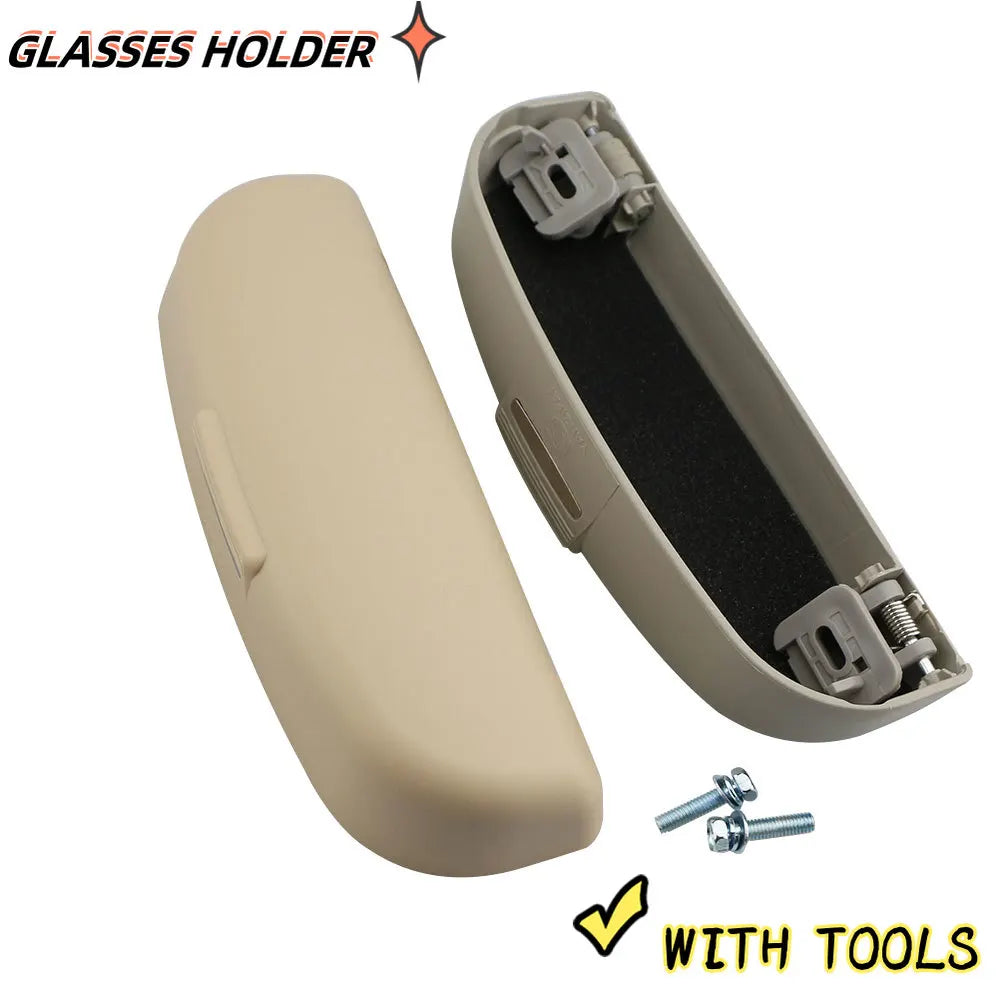 For Mitsubishi ASX Lancer Outlander Pajero Montero Sport Car Sunglasses Holder Glasses Storage Box Case Container Accessories