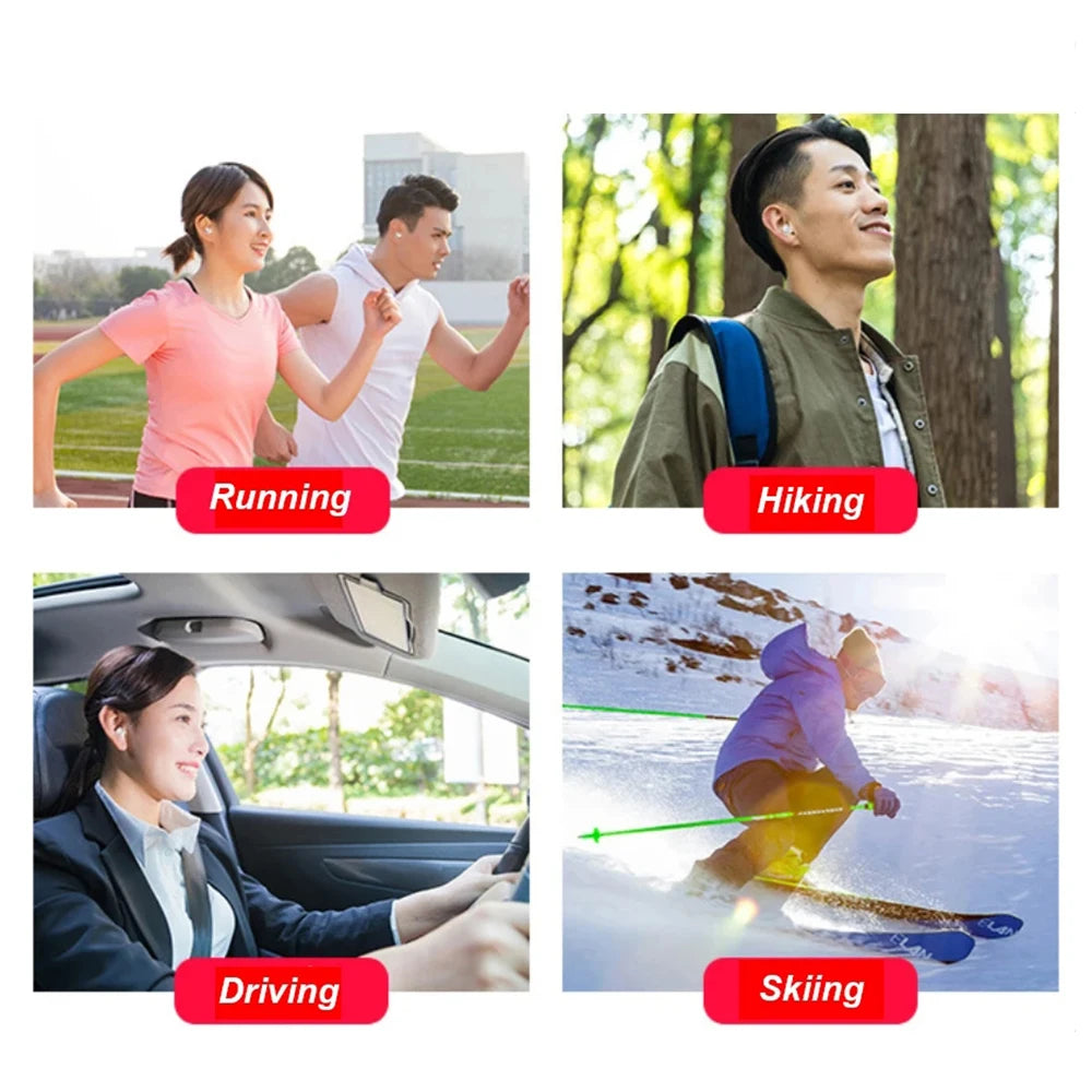 TWS 5.2 Bluetooth Wireless Headset Mini Touch Gaming Earbuds In-Ear Noise Canceling Sports Earphones for Universal Phone