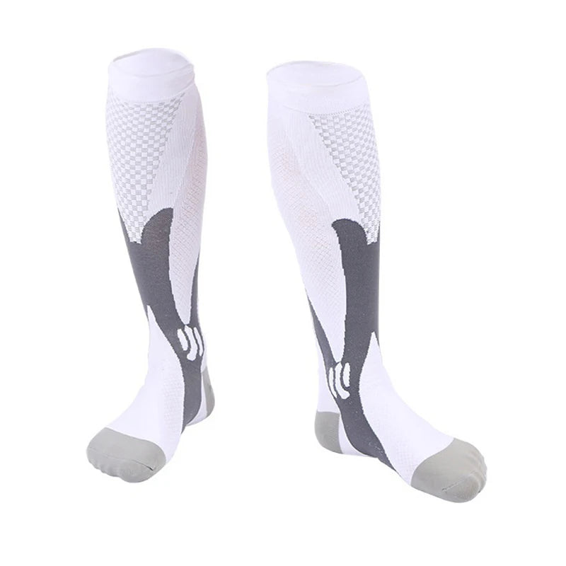 Compression Socks Travelers Socks Football Soccer Thigh Long Tube Unisex Outdoor Sports Nurses Stockings For Men Women