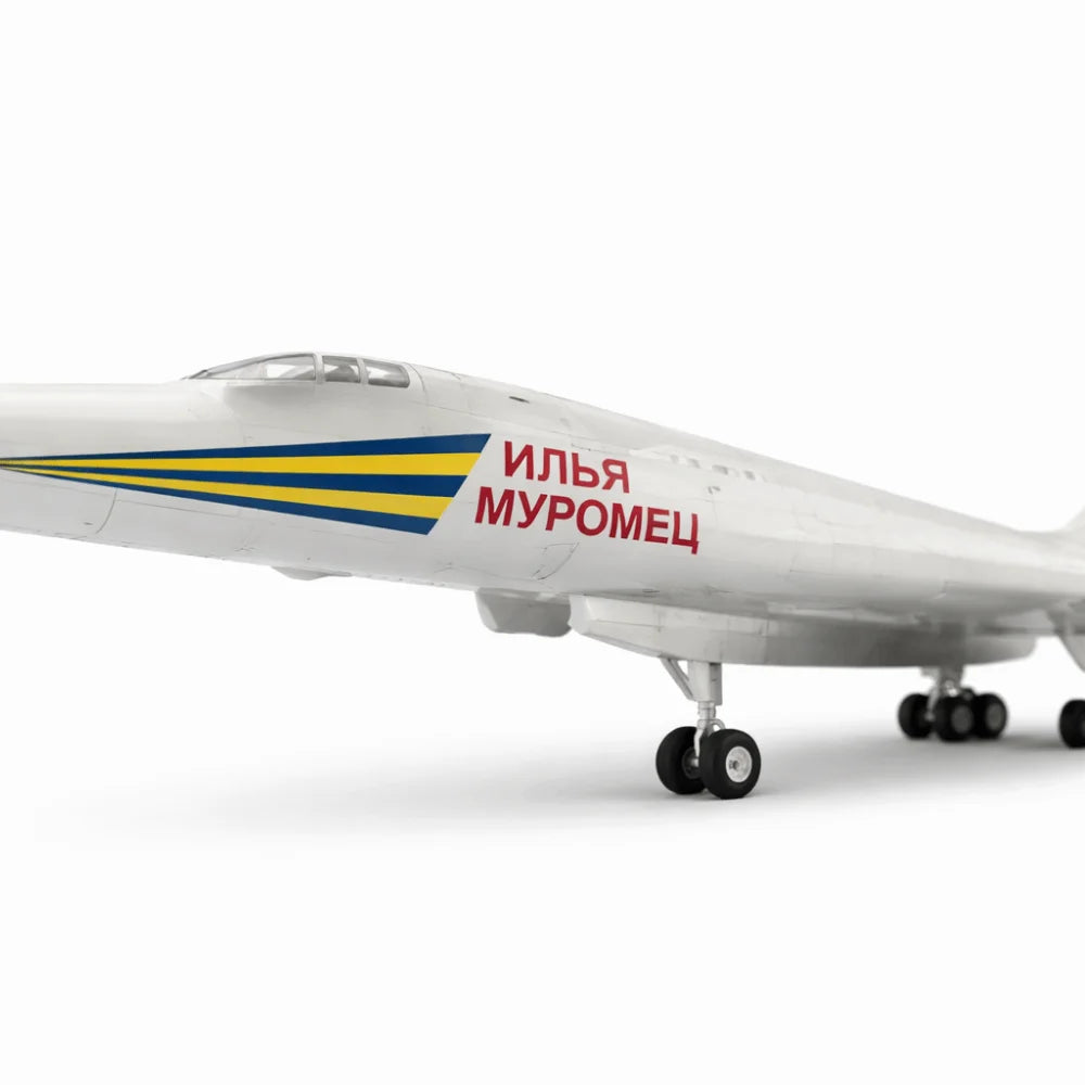 1:100 Scale Transport Aircraft Model Detailed Design Y-20 Bomber Model TU-160 Attack Aircraft Building Blocks Set Boys Gifts