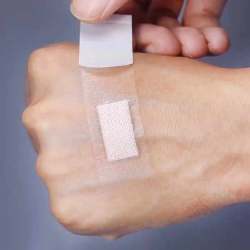 160pcs Patch Bandage Waterproof Children Cartoon Transparent Wound Adhesive Bandages Dustproof Breathable First Band Aid