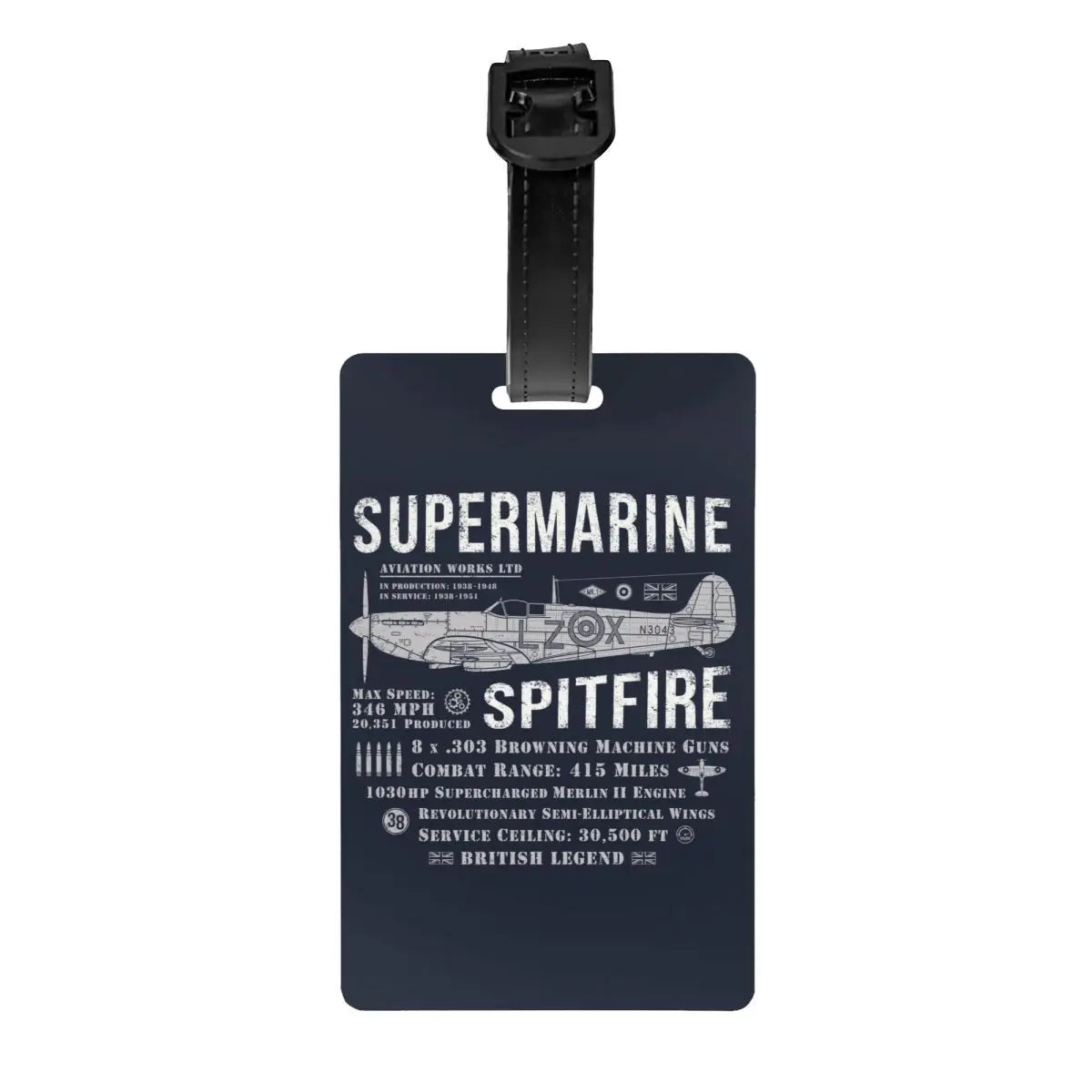 Custom Boeing 777X Captain Stripes Luggage Tags for Suitcases Aviation Aviator Flight Pilot Baggage Tags Privacy Cover ID Label
