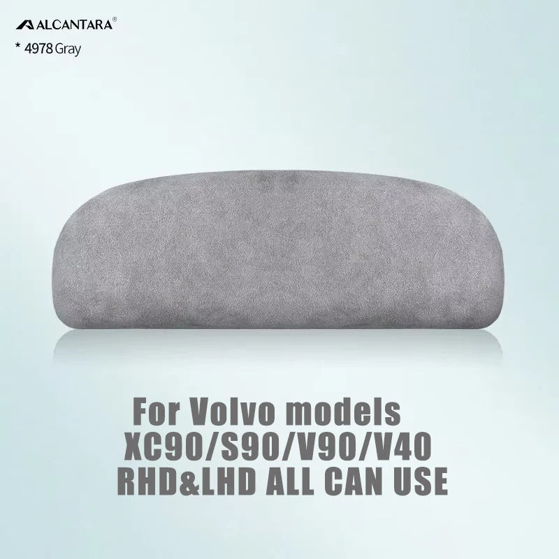 Car Glasses Sun Glasses Case Eyeglasses Box For Volvo XC40 XC60 XC90 S60 S90 V90 Suede Sunglasses Storage Holder Accessrioes