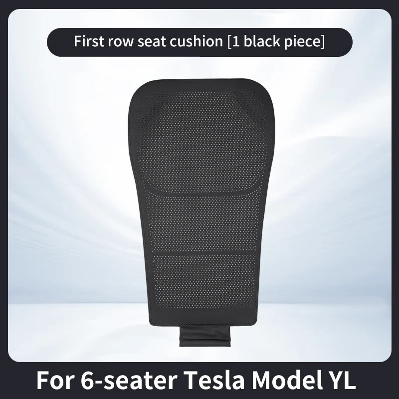 For 6-seater Tesla Model YL car seat cushion, Model Y L front and rear seat cushion, seat back cushion, seat protection cushion