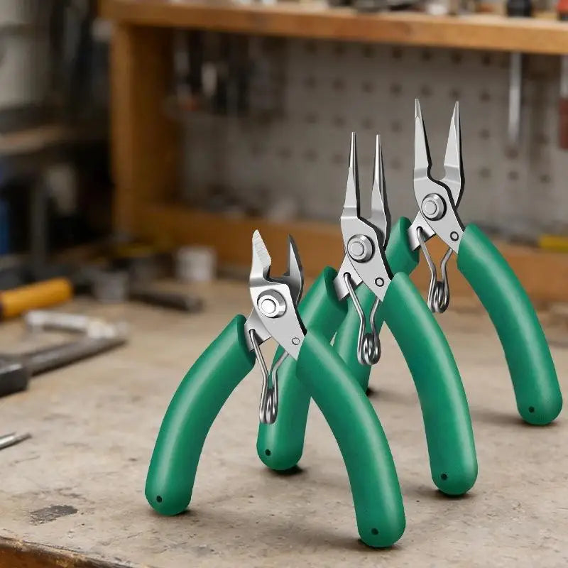 1Pcs Household Industrial Grade Multifunctional DIY Mini Wire Pliers 4.5 Inch Mini Handmade Pliers Electrician Mini Tiger Pliers