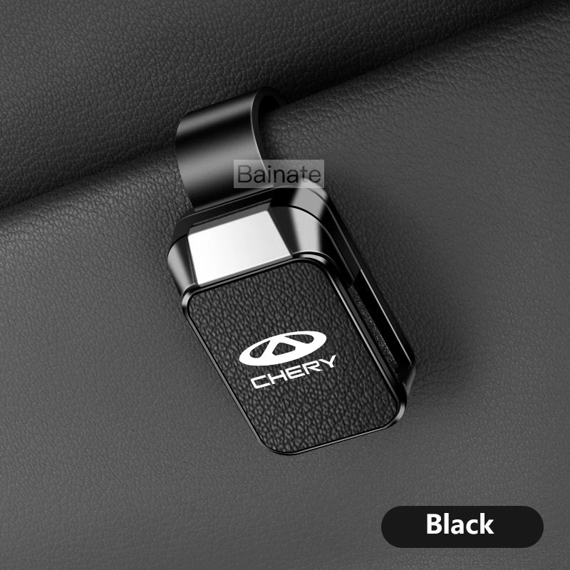 Car Sun Visor Glasses Case Storage, Leather Sunshade Sunglasses Holder, For CHERY TIGGO 5 4 TIGGO7 PRO TIGGO8 Plus ARRIZO 6 8