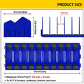 Plier Storage Rack Anti Slip Detachable Pliers Cutter Storage Rack With 10 Slots Wrench Organizer for Garage and Workshop