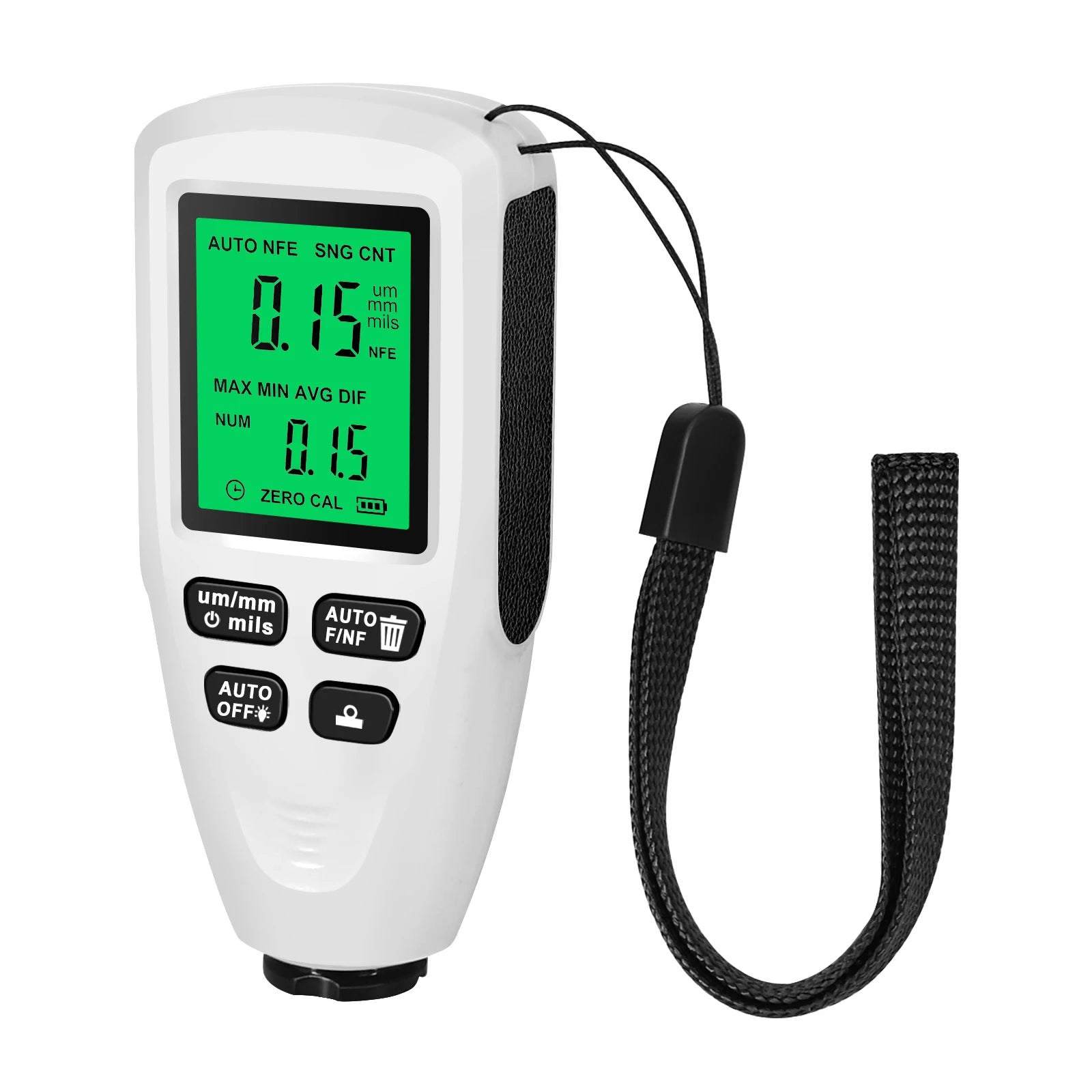Automobile Thickness Gauge Car Paint Tester Thickness Coating Meter Ultra-precise 0.1micron/0-1300 Fe&NF Film Measuring Tools