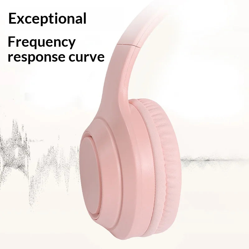 Newest Lenovo Wireless Headphones Bluetooth Earphones Foldable Headset Helmets with Mic Support TF-Card Noise Reduction Earbuds
