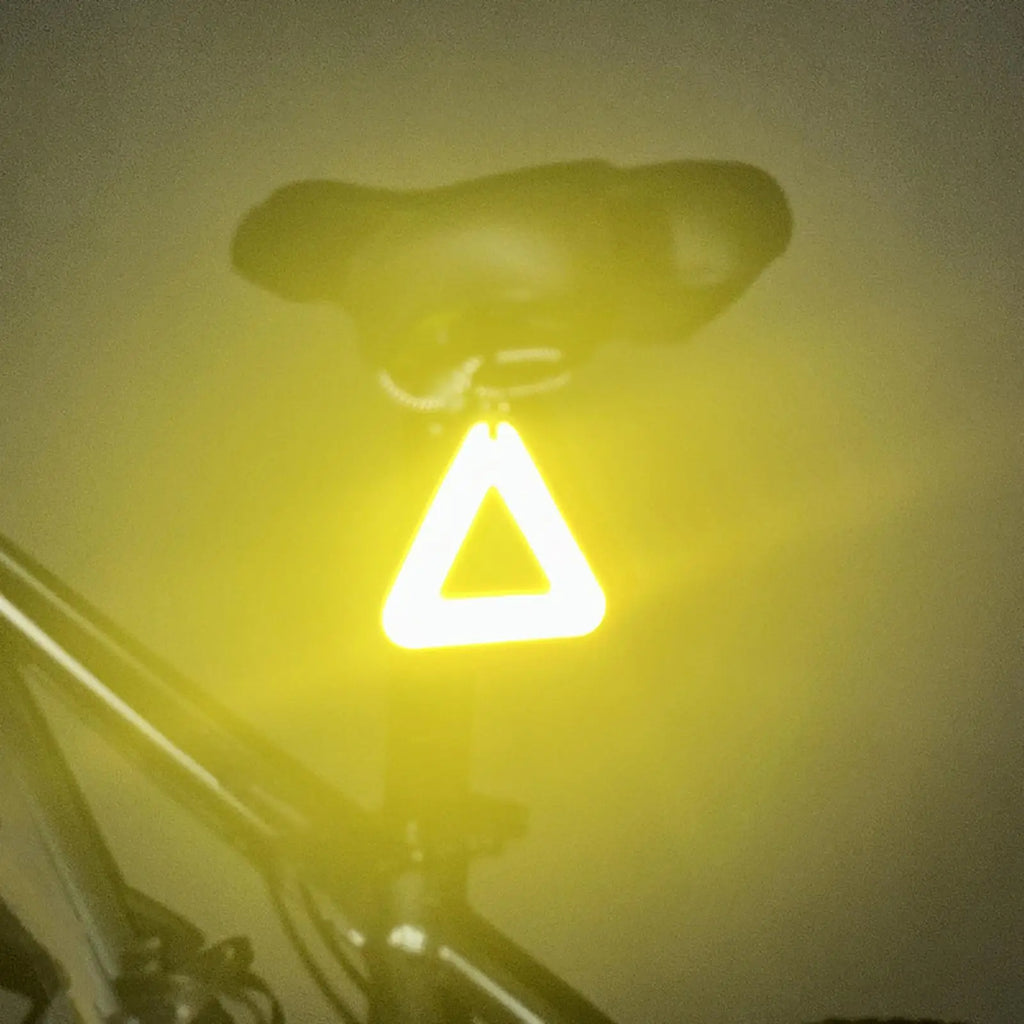 High Visibility Reflective Pendants Triangle Safety Reflector for Night Running Hiking Camping Bike Commuting Outdoor
