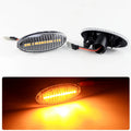 2PCS LED Side Marker Turn Signal Lights Canbus For Renault Koleos 08-11 For Smart Forfour For Nissan NP300 Navara 14- Note 06-