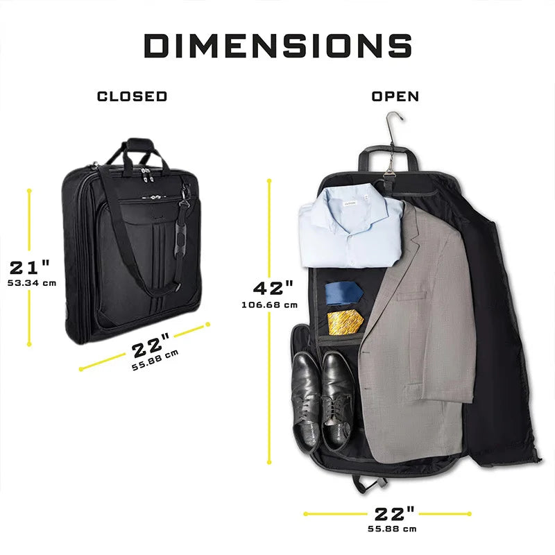 Business Hand-Held Suit Bag, Portable Suit Storage Bag, Business Trip Clothing Bag, Waterproof Travel Bag, Boarding Bag