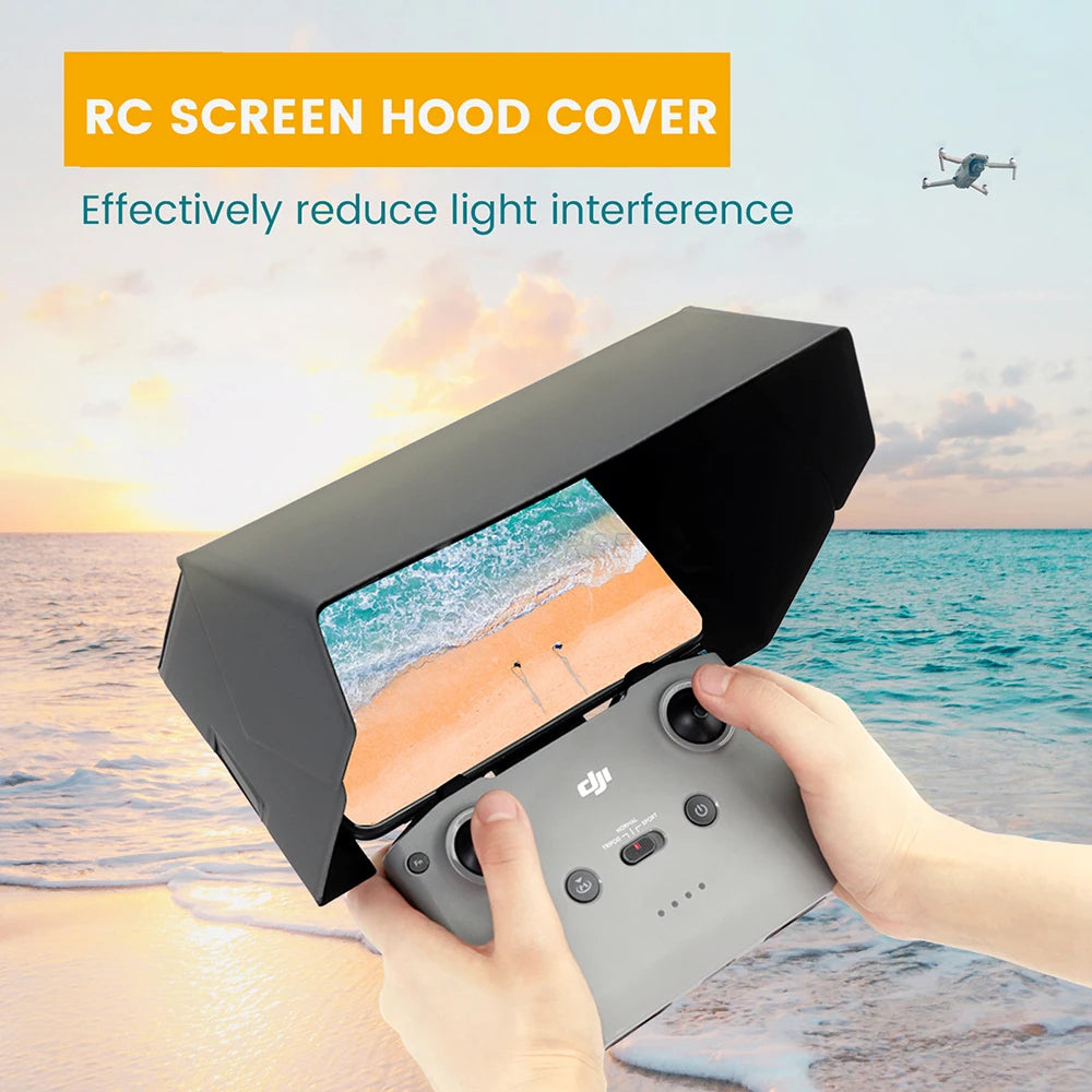 Phone Sun Shade for DJI Lito 1/Neo 2/Mini 5 4 3Pro/Neo/Flip/Air 3S Remote Control Sunshade Hood for RC N1/N2/N3/N1C Accessories